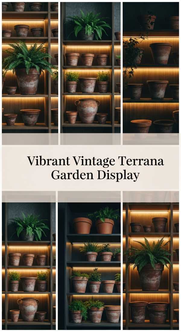 Vibrant Vintage Terracotta Garden Display 69efa3429bef4