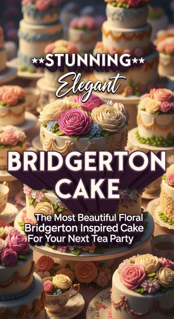 Viral Bridgerton Cake Ideas For A Tea Party