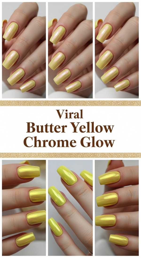 Viral Butter Yellow Chrome Glow 69ecf880b966b