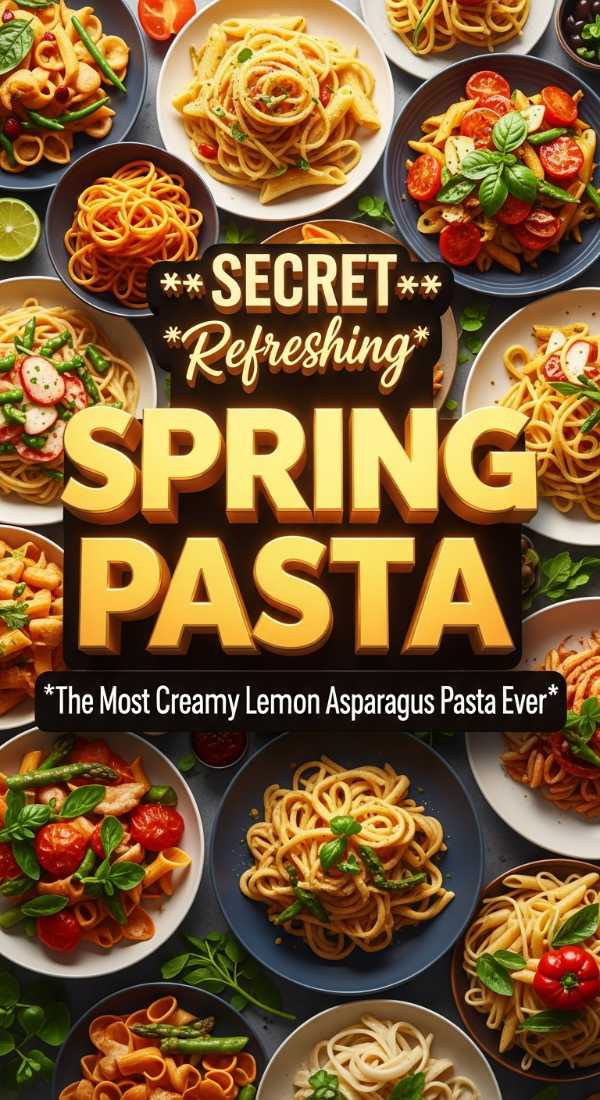 Viral Creamy Lemon Asparagus Spring Pasta 69eefff706285