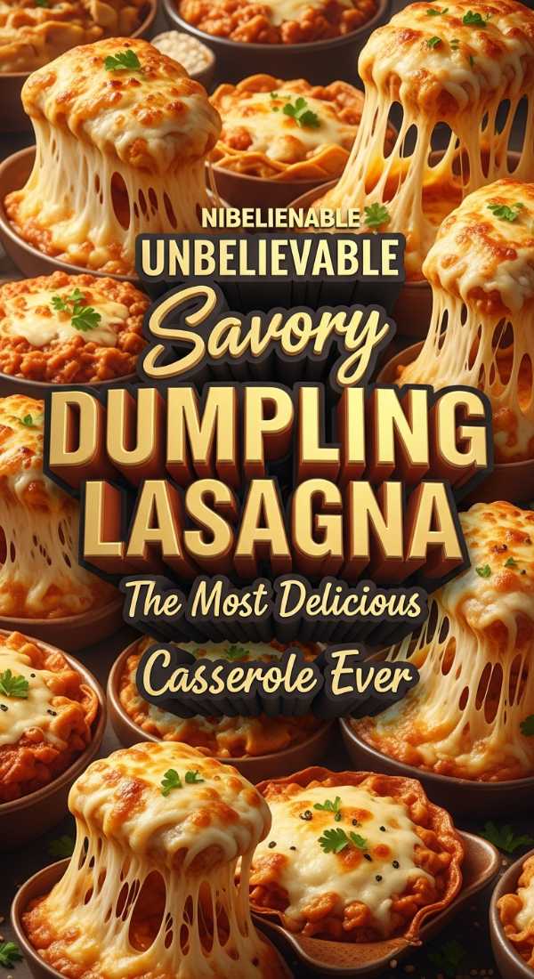 Viral Dumpling Lasagna Casserole