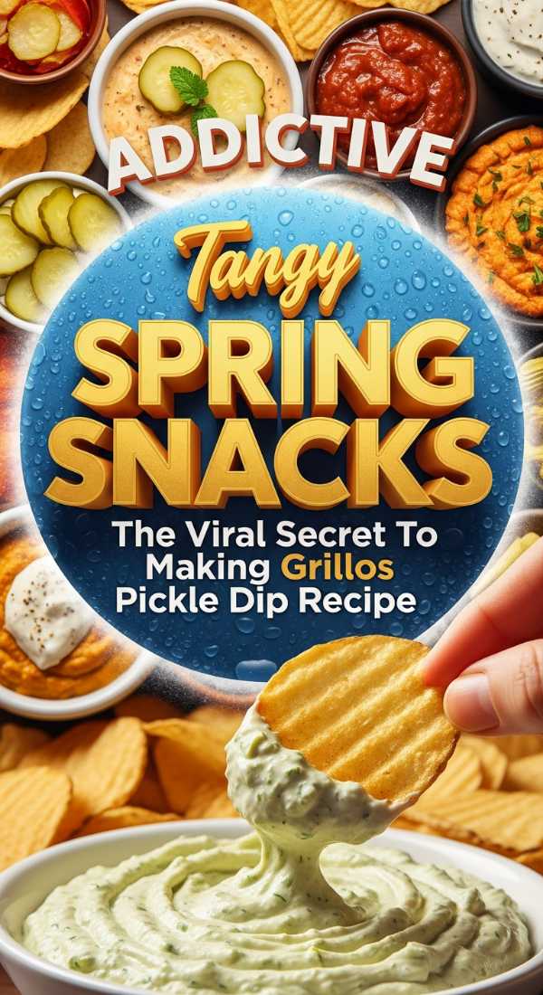 Viral Grillos Pickle Dip Recipe For Spring Parties 69e9bbada22ef