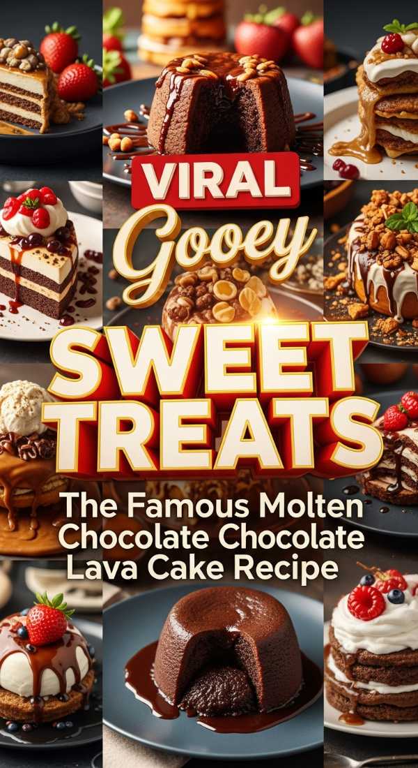 Viral Molten Chocolate Lava Cake