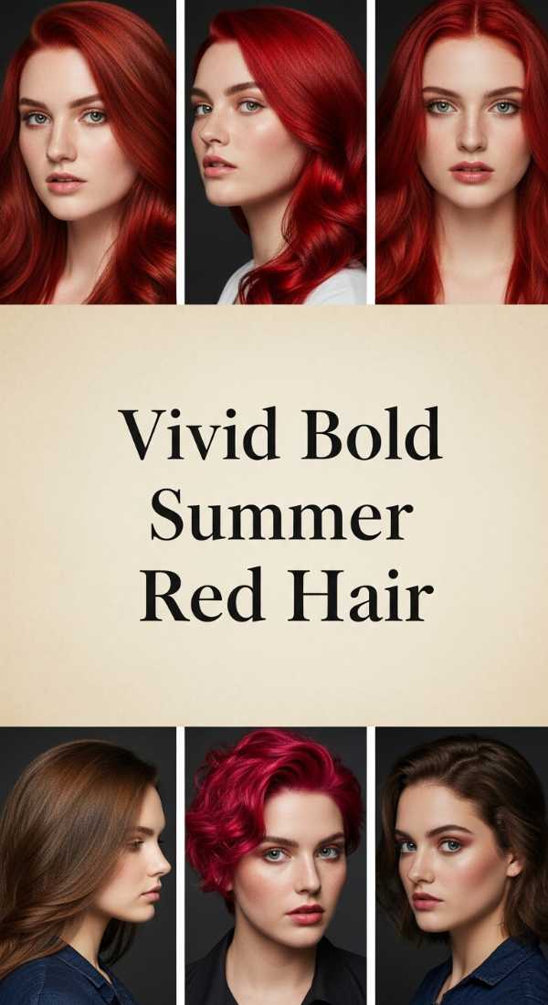 Vivid Bold Summer Red Hair 69f262d101b87
