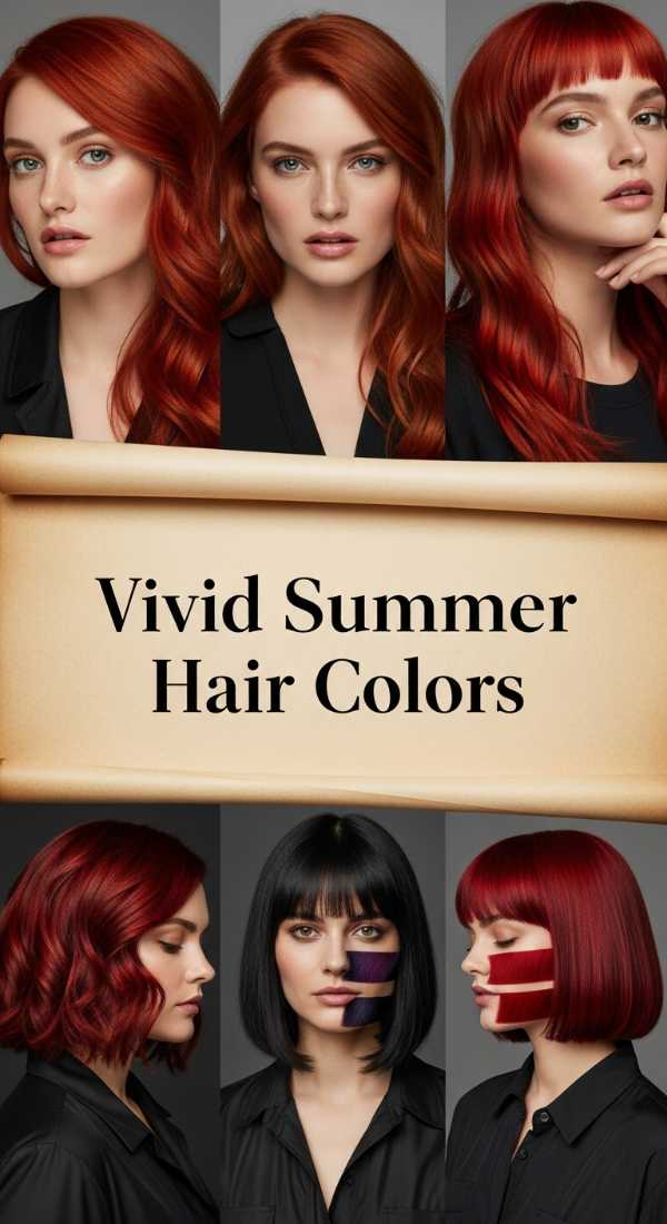 Vivid Summer Hair Colors 69ee52f415b3b