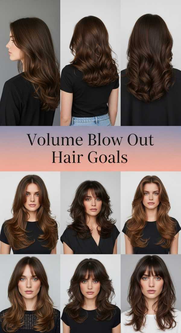 Volume Blow Out Hair Goals