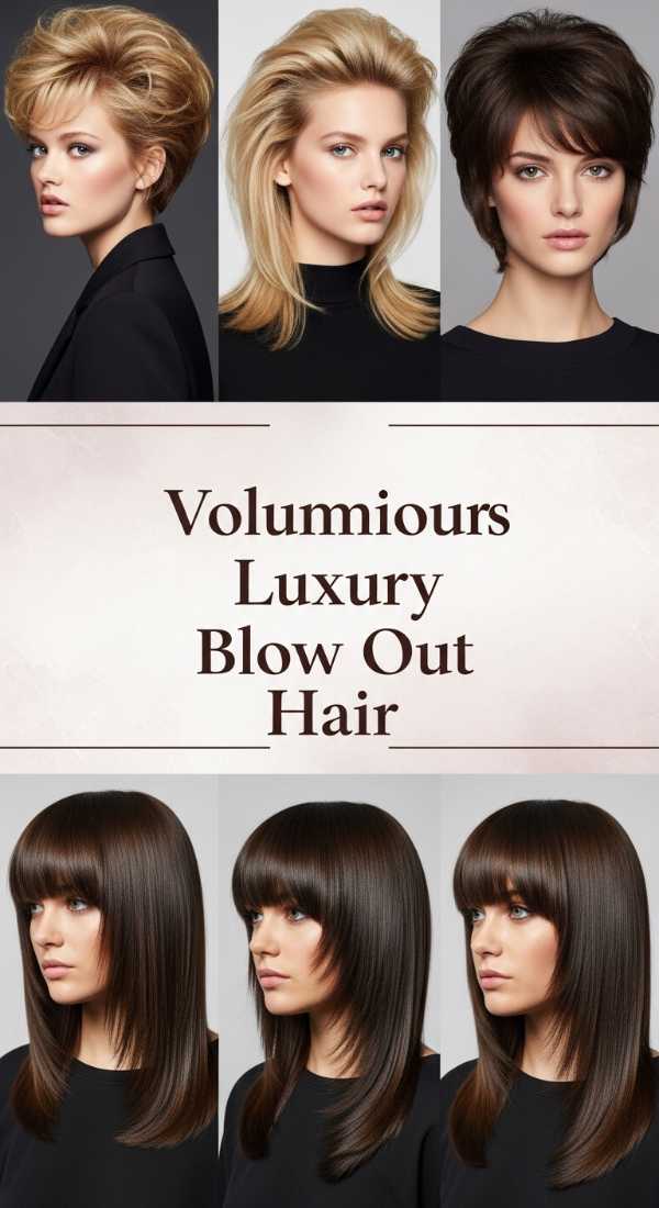 Voluminous Luxury Blow Out Hair 69f261cc14bbb