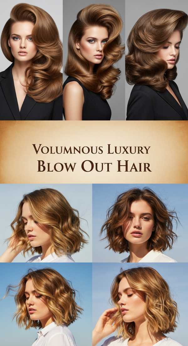 Voluminous Luxury Blow Out Hair 69f33d79ac1de