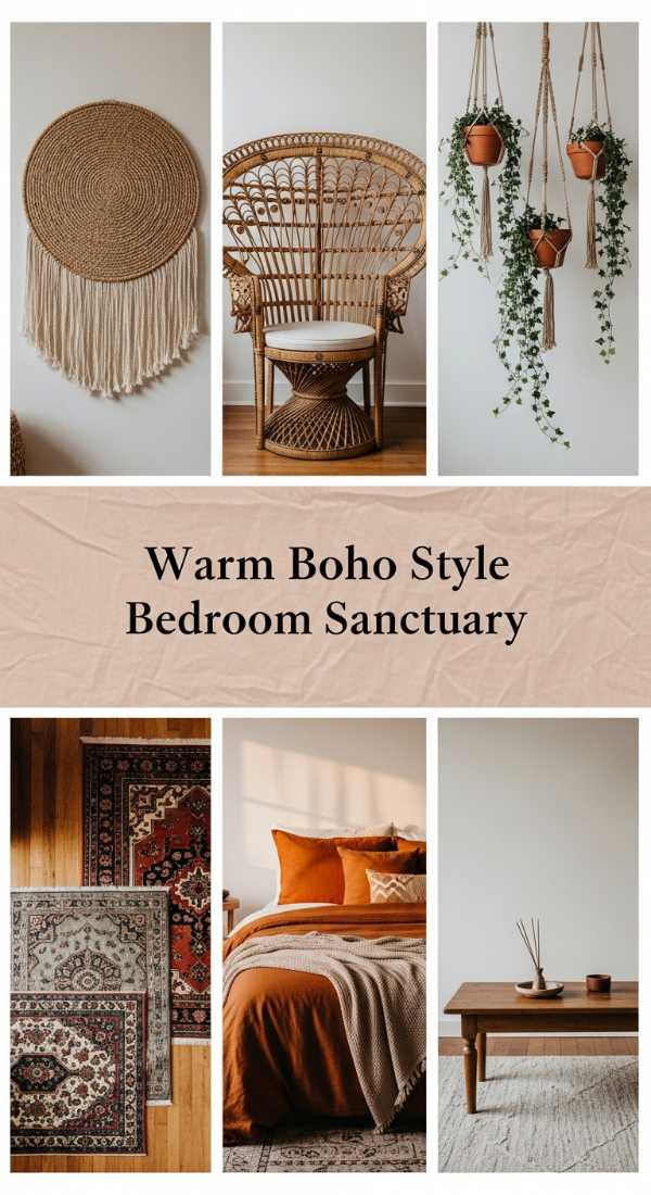 Warm Boho Style Bedroom Sanctuary 69e64b7544a42