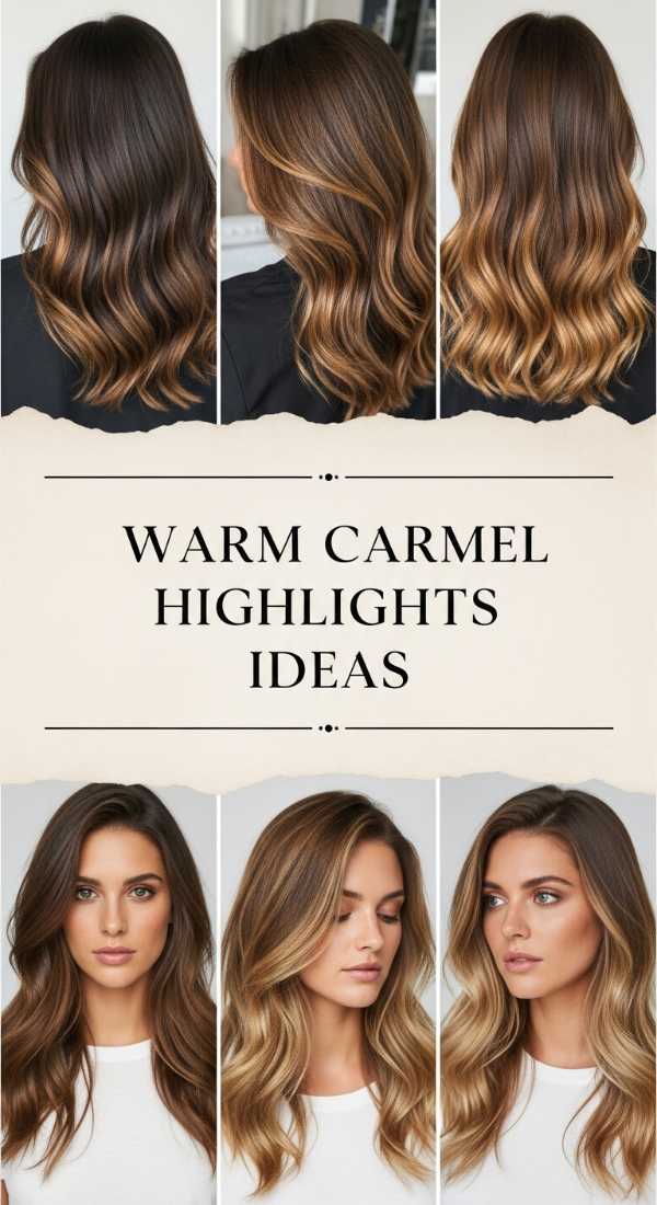 Warm Carmel Highlights Ideas 69e742cf7634e