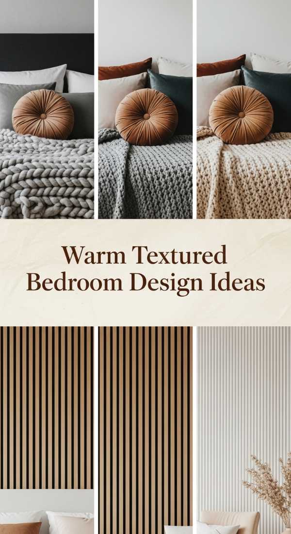 Warm Textured Bedroom Design Ideas 69e3b6eaae4b2