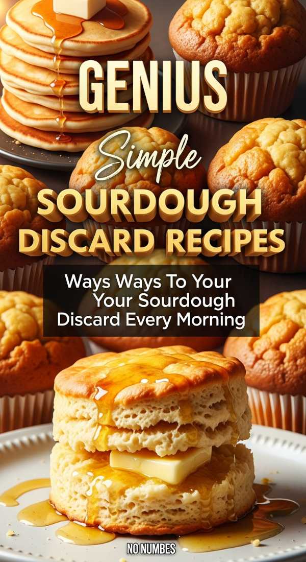Ways To Use Your Sourdough Discard Every Morning 69e70ae207707