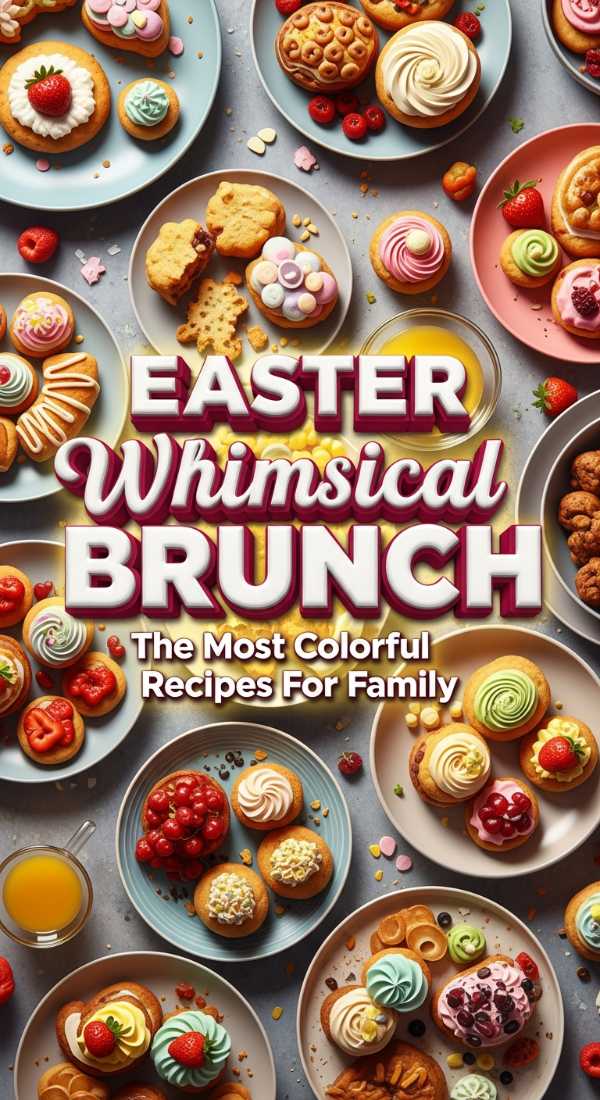 Whimsical Easter Brunch Buffet Ideas For Families 69ef0284ddc31