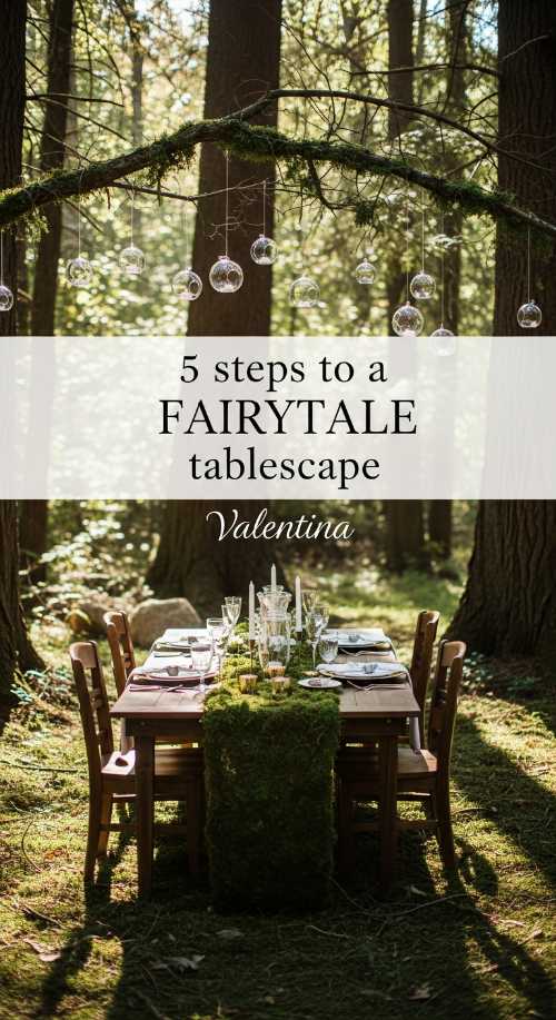 Whimsical Forest Tablescape Design