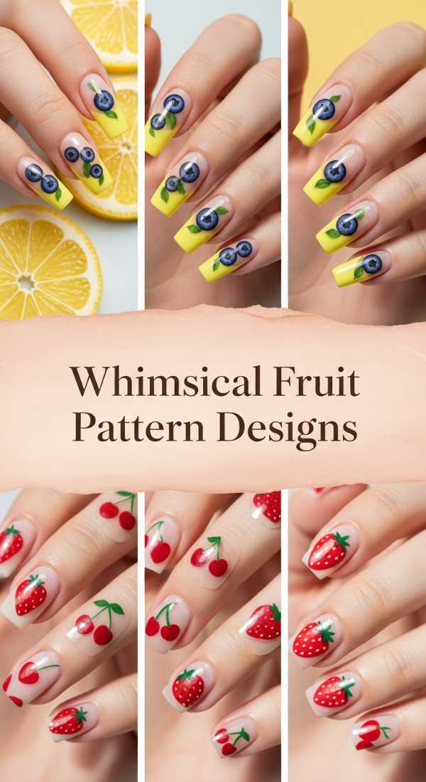 Whimsical Fruit Pattern Designs 69e5f3e58f434