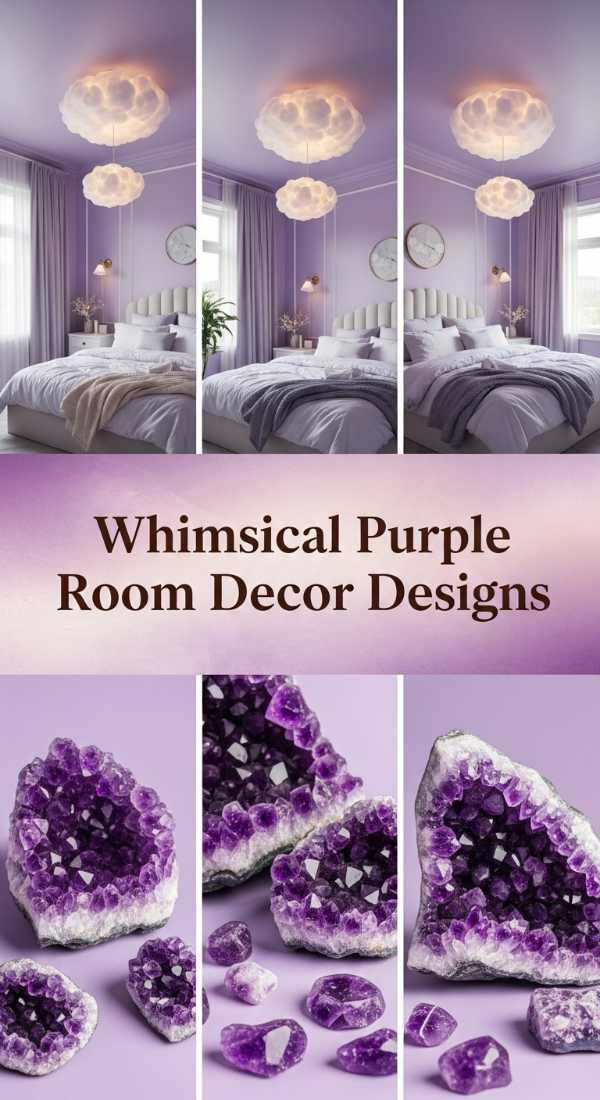 Whimsical Purple Room Decor Designs 69df1fc89a6b3
