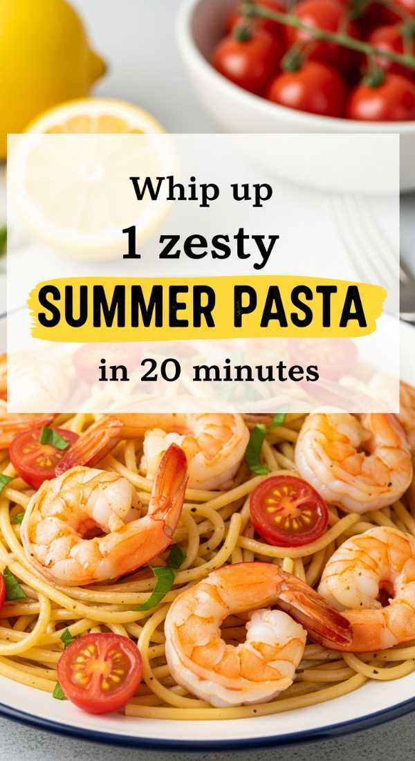 Whip Up 1 Zesty Summer Pasta In 20 Minutes 69e9b5646105a