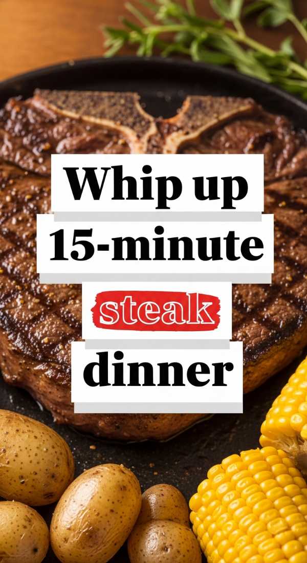 Whip Up 15 Minute Steak Dinner 69eb7e19f0424