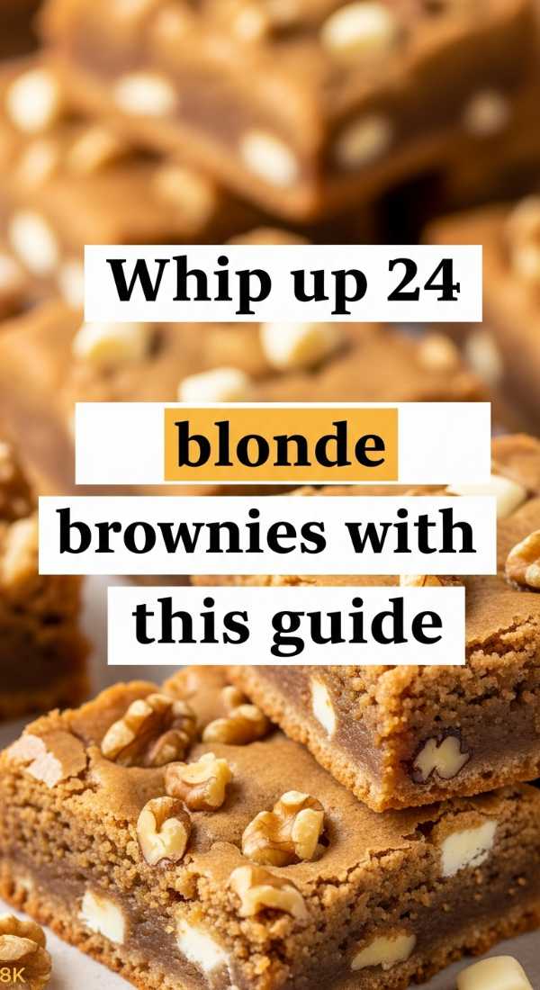 Whip Up 24 Blonde Brownies With This Guide 69f196fb7082d