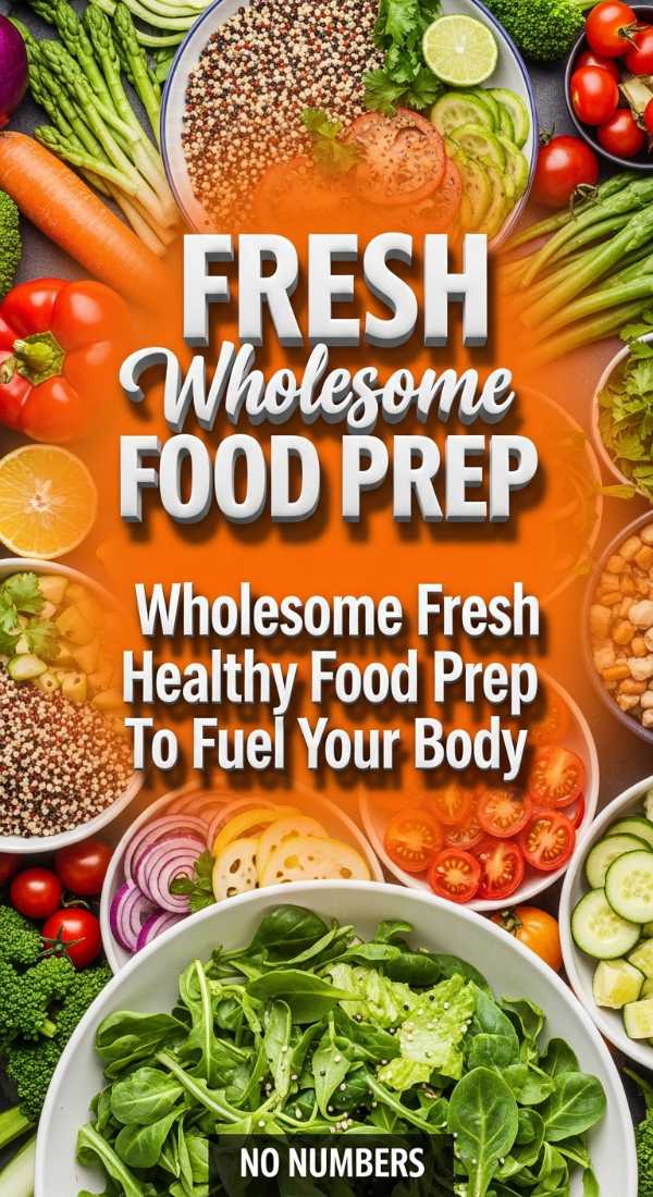 Wholesome Fresh Healthy Food Prep Plan 69f05ea70e130