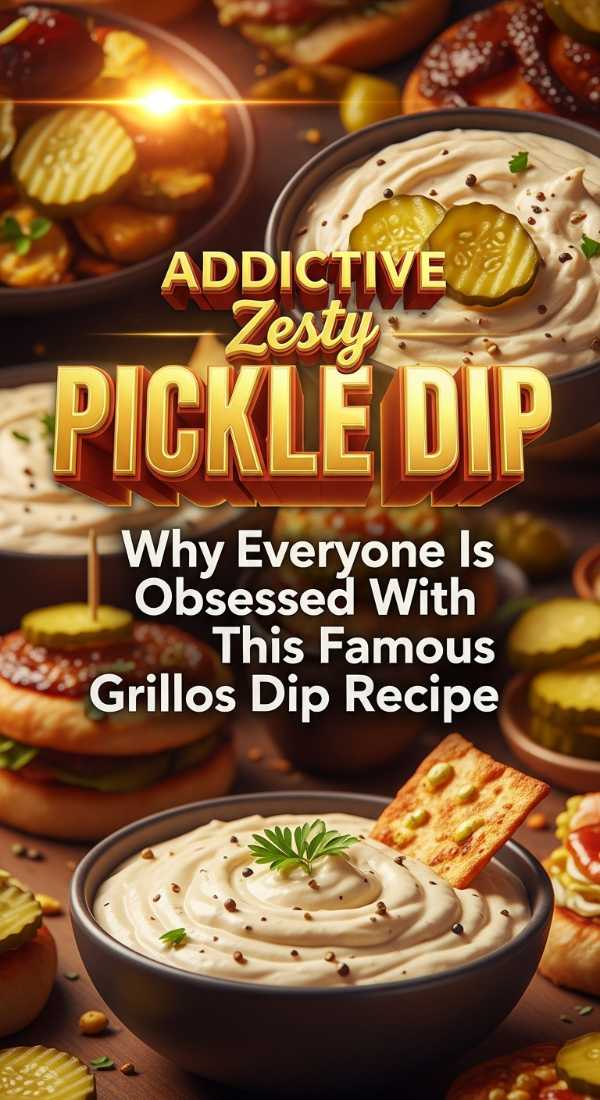 Why Everyone Is Obsessed With This Famous Grillos Pickle Dip Recipe