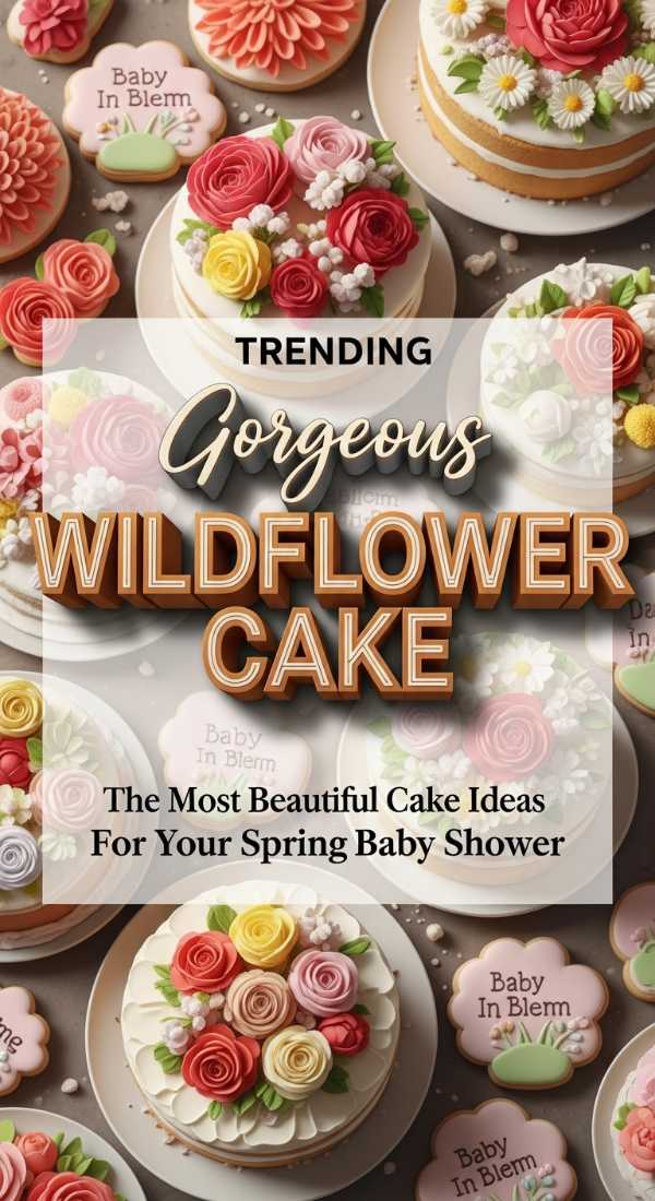 Wildflower Baby Shower Cake 69f203db757eb