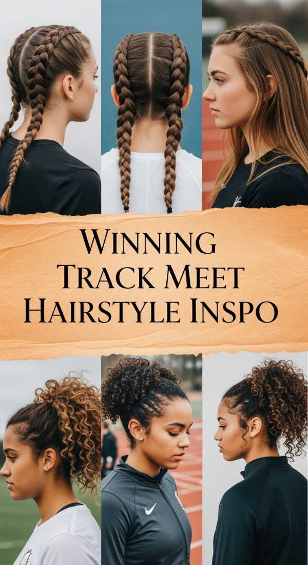 Winning Track Meet Hairstyle Inspo