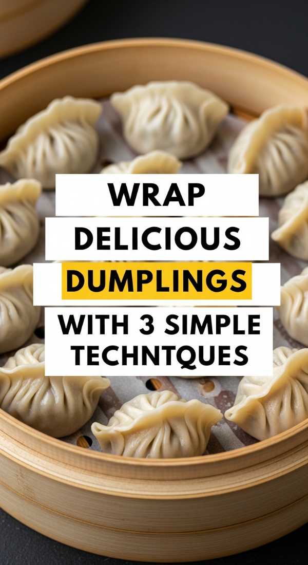 Wrap Delicious Dumplings With 3 Simple Techniques 69e20d2d56342