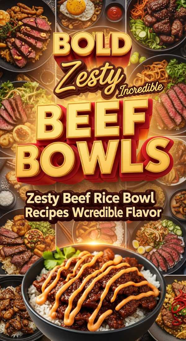 Zesty Beef Rice Bowl Recipes With Incredible Flavor 69eb222596ea5