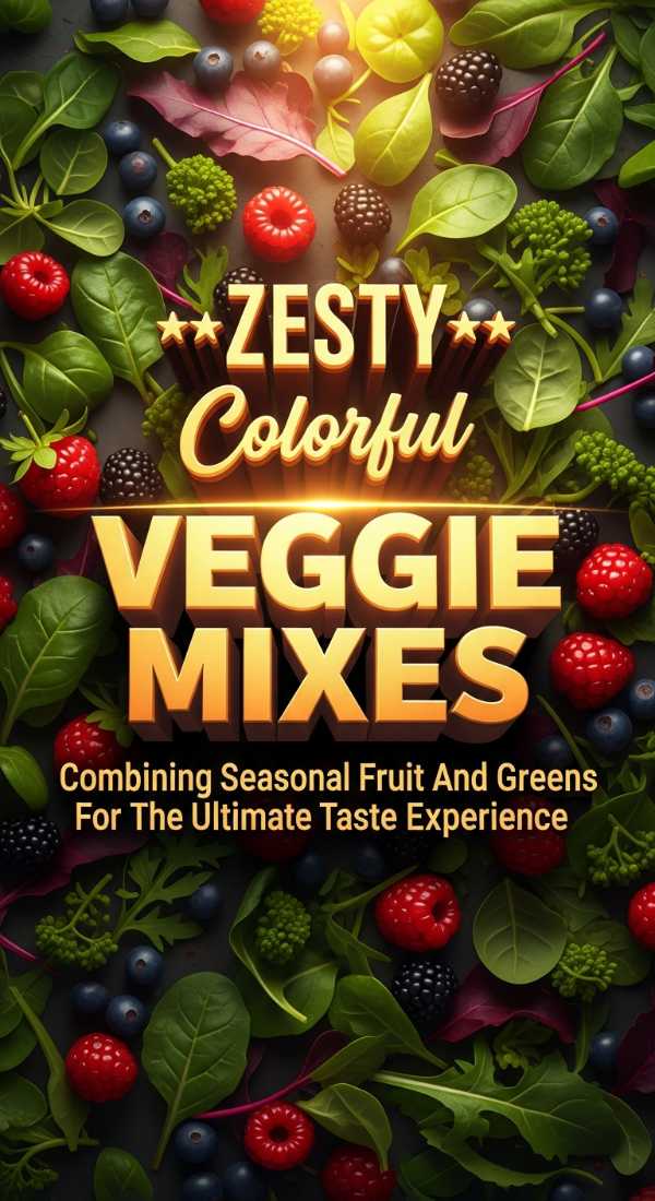Zesty Colorful Veggie Mixes For The Ultimate Summer Taste 69edb5b1daa4e
