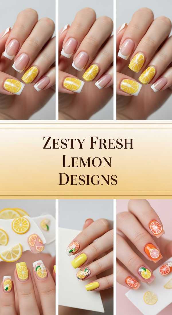 Zesty Fresh Lemon Designs 69ef3abb63b2e