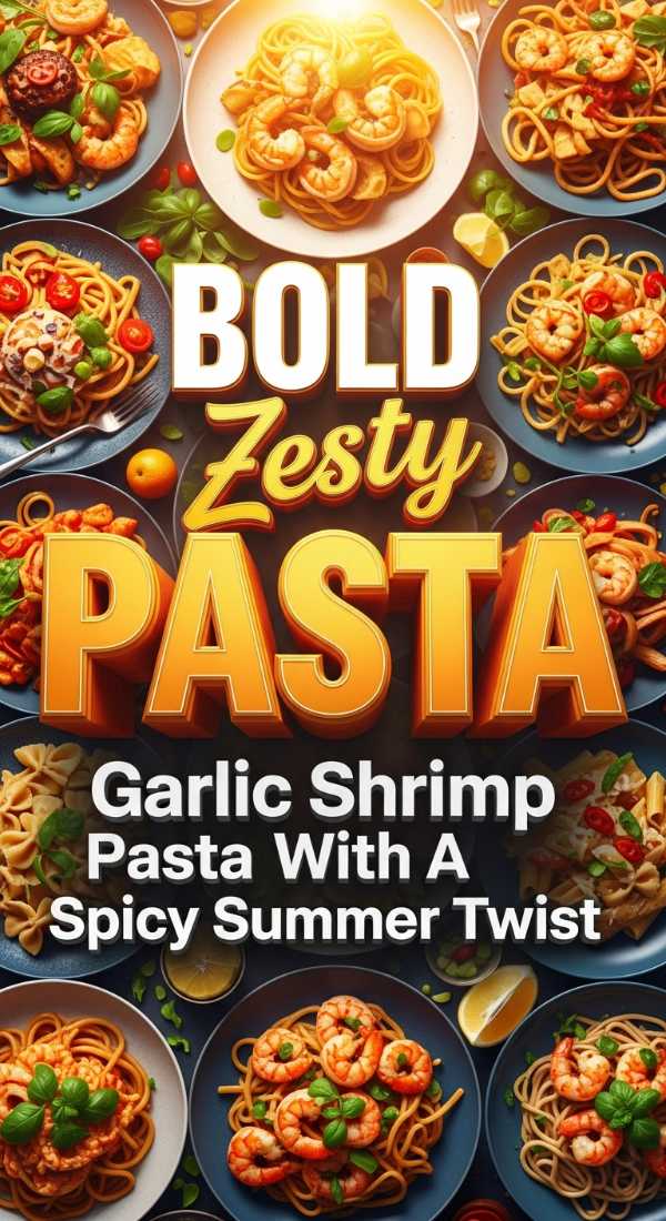 Zesty Garlic Shrimp Summer Pasta 69edba43ea19f