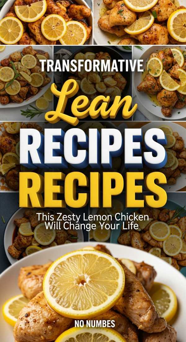 Zesty Lemon Chicken For Weight Loss 69e362b2011d0