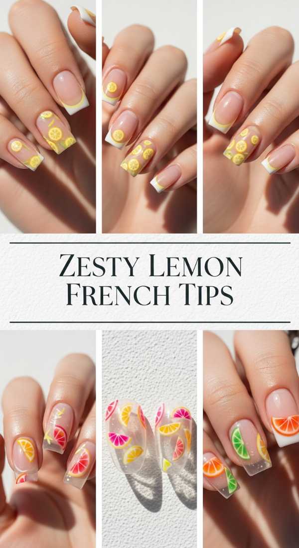 Zesty Lemon French Tips 69f0ca4c9bfe0