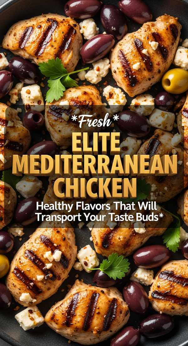 Zesty Mediterranean Chicken Dinner Ideas 69eb2218b0956