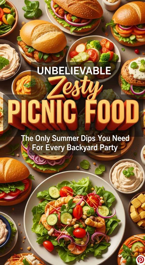 Zesty Picnic Food Ideas For Summer 69f062f12b3bf
