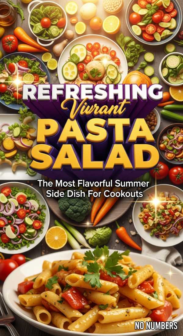 Zesty Summer Pasta Salad For Cookouts 69ef0126becd5