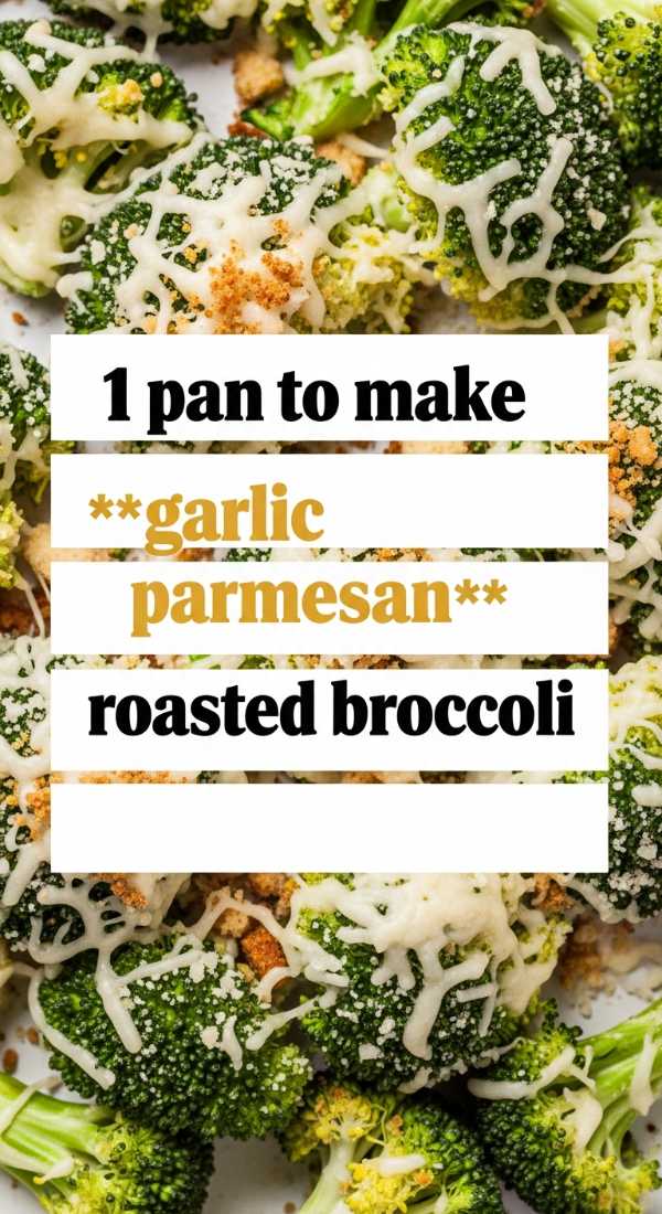 1 Pan To Make Garlic Parmesan Roasted Broccoli 6a10937d43334