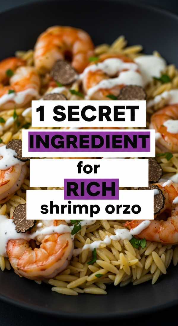 1 Secret Ingredient For Rich Shrimp Orzo 69f47a07038e4