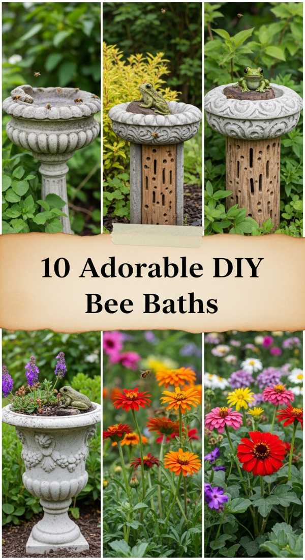 10 Adorable Diy Bee Baths 6a04b39f6d92e