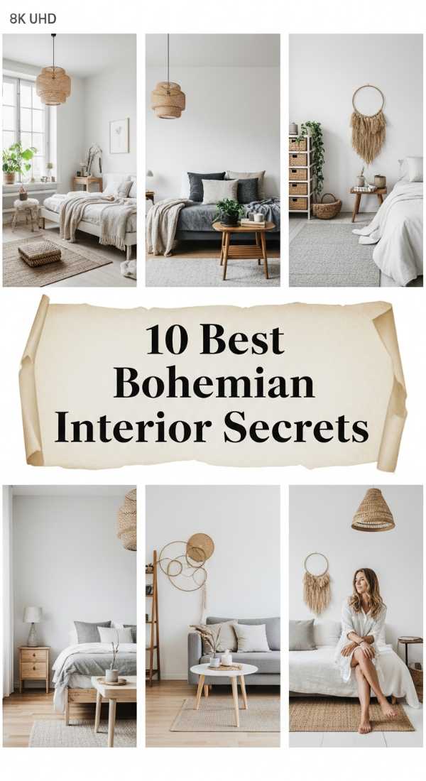 10 Best Bohemian Interior Secrets 6a0ea16cc95eb