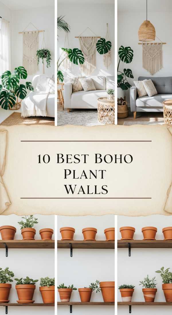 10 Best Boho Plant Walls 6a1b0c5d0471a