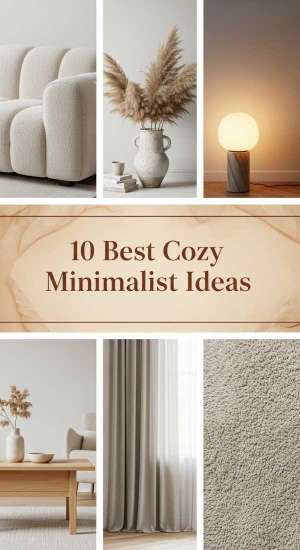 10 Best Cozy Minimalist Ideas 6a1b229533f7b