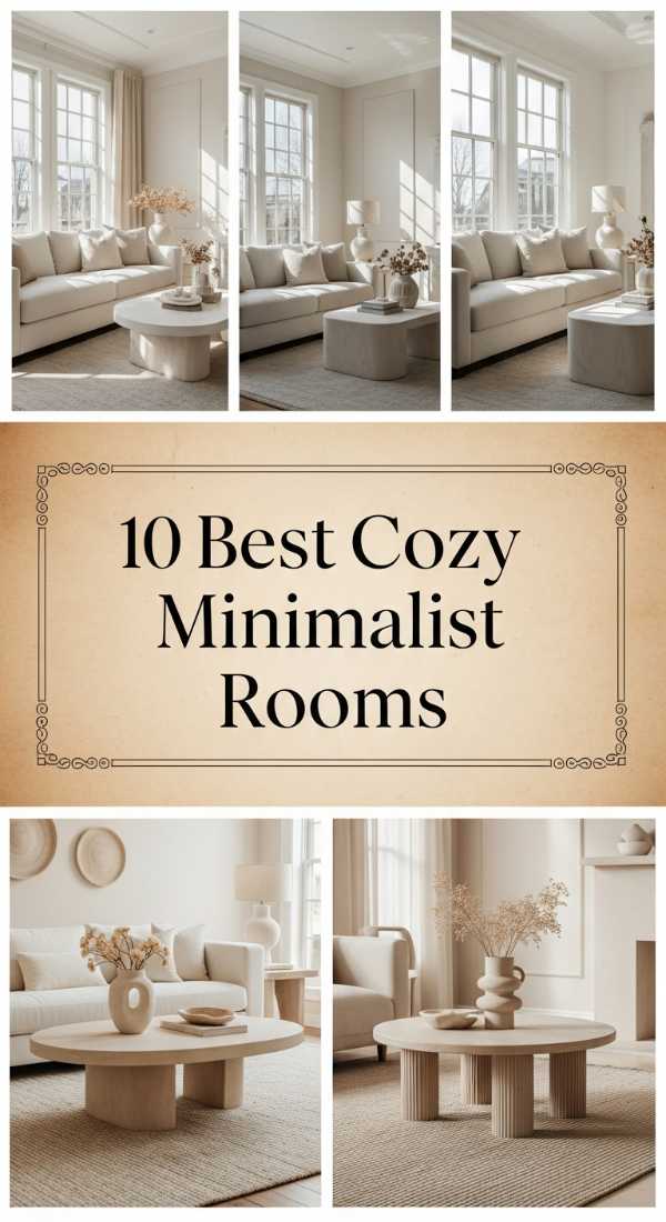 Tiny Home, Big Comfort: Mastering the Cozy Minimalist Look 10 Best Cozy Minimalist Rooms 6a1b229d7384b