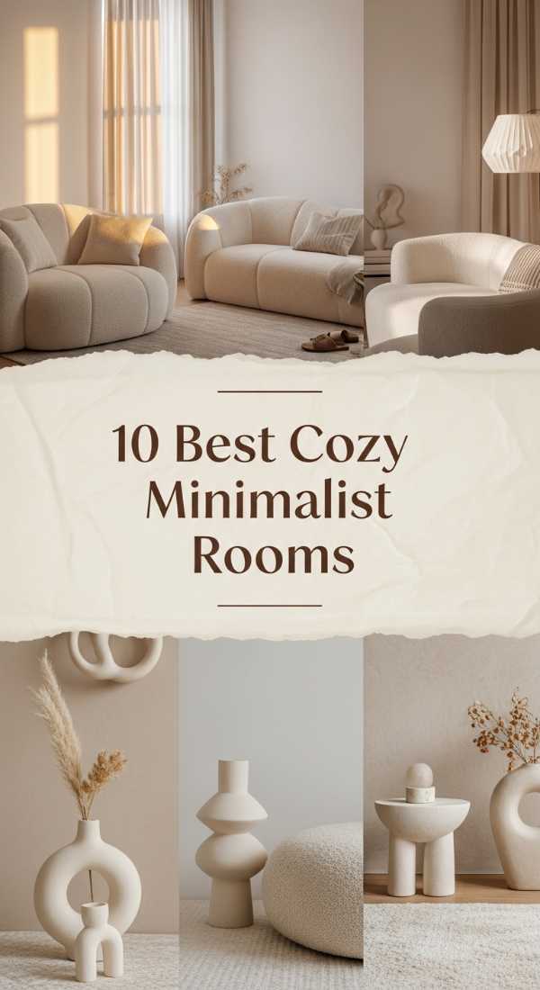 Cozy Minimalism: How to Master the 'Less is More' Vibe 10 Best Cozy Minimalist Rooms 6a1b23a49dd6e