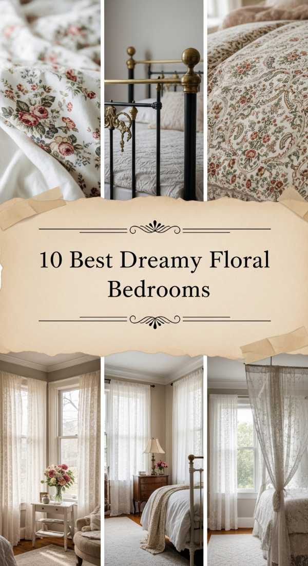 10 Best Dreamy Floral Bedrooms 69f48f37bb0d3