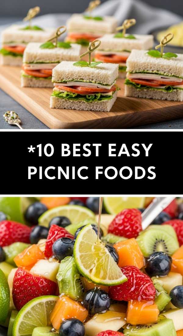 10 Best Easy Picnic Food Ideas 6a031470a2d9a