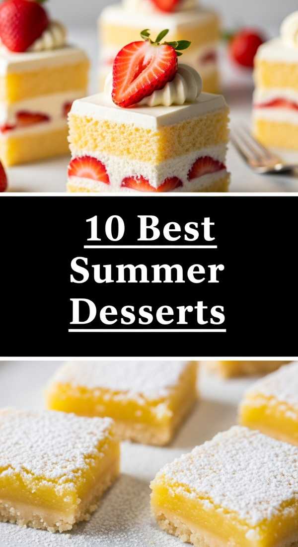 10 Best Easy Summer Desserts Everyone Loves 6a0311b26c4e8
