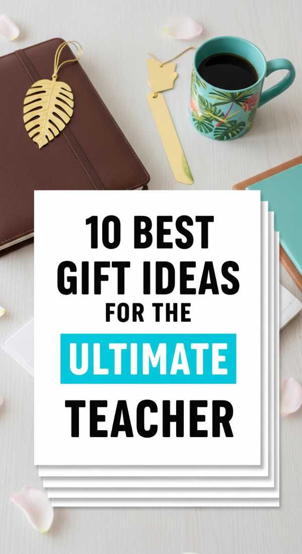 10 Best Gift Ideas For The Ultimate Teacher 6a18a3e0e4c90
