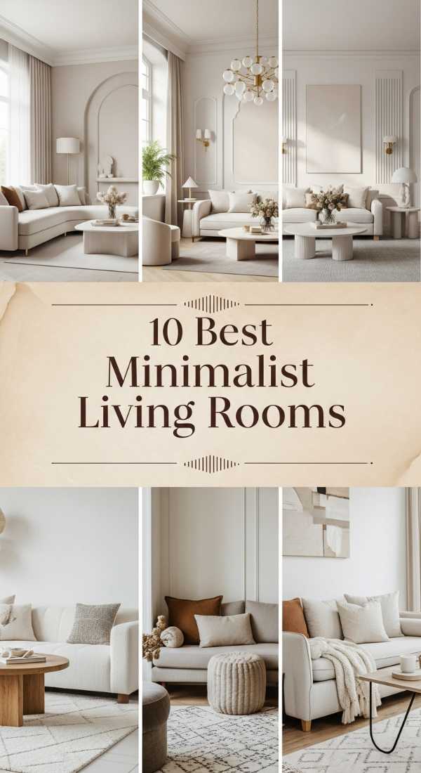 Warmth in Simplicity: Your Guide to Cozy Minimalist Living 10 Best Minimalist Living Rooms 6a1b24b23c6bf